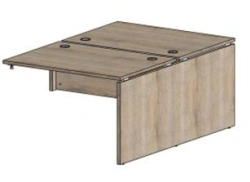 Double pedestal table KS.SPD-9.05