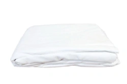 Duvet cover made of cotton fabric 2-sleeper poplin bleached