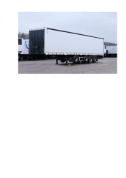 Semi-trailer truck TONAR model 974614 with axles manufactured by TONAR of models: 90422, 90424, 90431