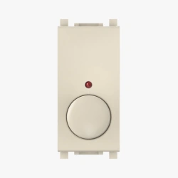 CADUCEUS ALING Experience Dimmer switch rotary push switch for low-voltage light sources with indication (when dimmer is switche