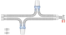 Respiratory devices for joint use with anaesthetic and resuscitation equipment, version: p