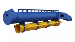 Frame of ground intake device