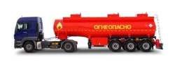 Semi-trailer tank-trailer PPTS-968810-26 for transporting light oil products