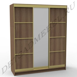 3-DOOR COUPE CLOSET IN ALUMINIUM PROFILE m11.5