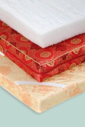 Springless mattress in a cover made of cotton fabrics with Strutoplast (PE) filler of "Bagheera" trademark