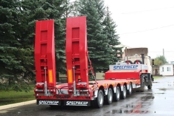 Semitrailers of low frame five-axle, com. nam. 9942L5, 9942D5 (modification 9942L5, 9942D5) on axles 9321115.00.000 or on axles
