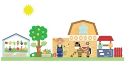 Decorative-developmental panel "Garden-Garden" PD-0SO