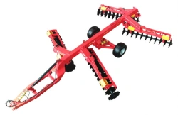 Battery operated heavy disc harrow, two-row folding Demetra BDTS series, model BDTS-6,3