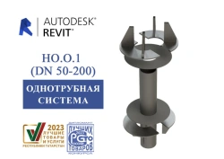 Fixed support (sleeve on request) for heating systems NO.O DN 50-200