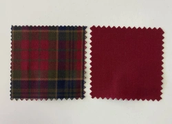 Semi-sheer worsted woollen suit fabric article C2716