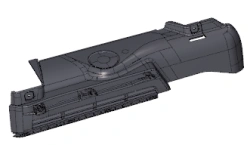 SUPPORT G TABLETTE AR / Left boot shelf support 96830751ZD