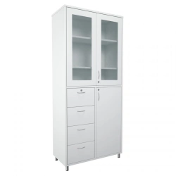 Medical cabinet for medicaments, in versions: SHMMr-1.2.1; SHMMr-1.2.2; SHMMr-1.2.3; SHMMr-2.2.1; SHMMr-2.2.2; SHMMr-2.2.