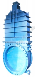 KNIFE REGULATING GATE VALVE WITH NON-RETRACTABLE SPINDLE