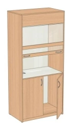 Wall-mounted fume cupboard 820*550*2000 mm SHVPs