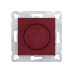 CADUCEUS ALING PRESTIGE Flush mount dimmer switch LED 1-100W, 230V~, universal, burgundy, art.