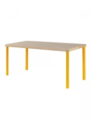 Children's double rectangular table 520 / yellow
