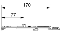 Upper end stopper, article no. 250850