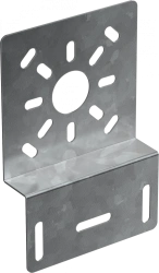 Horizontal mounting plate