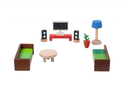 Furniture for doll's house (living room)
