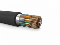 Telephone cables with polyethylene insulation, sheathed in sheath made of halogen-free polymer compositions TPPepng(A)-HF..-200