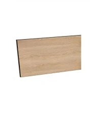 Wall-mounted baffle panel