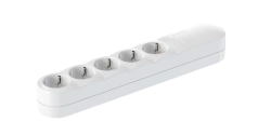 CADUCEUS ALING Connecting products 5x16A 3,6kW, 250V~, white, art. no. 445.A. 445.0