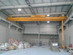 Electric stacker crane of KSM type overhead bridge support