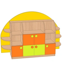 Toy wall "Solnyshko 1" children's SI-S1