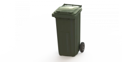 Mobile waste bin 120l Art.27.C29 (20.805.70.PE; 21.054.70.PE)