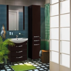 Cabinet under sink Aquaton Aria 65 H dark brown 1A123401AA4301.A123.4.01A.A43.0