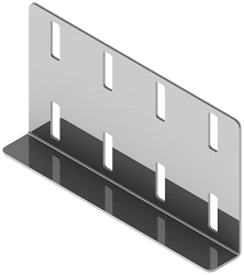 Coupler-extender of self-supporting cable girder SLKTI 000, with overall dimensions from 85 mm to 160 mm, with metal thickness f