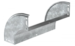 CPV41-0-90-90-080-400-HDZ Swivel smooth. 90° type B20 ESCA 80x400mm HDZ IEK