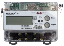Milur 107S.22-Z-1L-DT static energy meter