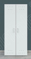 Cabinet for gas cylinders