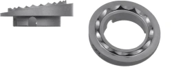 Toothed cover, Ø22 mm with tilt angle from 0° , item no. 841.200.