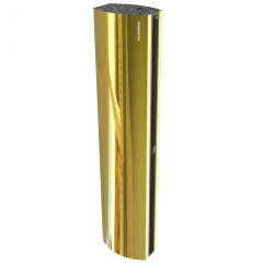 Stationary electric heat curtain with water heat exchanger, KALASHNIKOV trade mark, model KAC-ADIS20W InoxGold