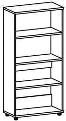 Shelving cupboard 8201 Series "Galant"