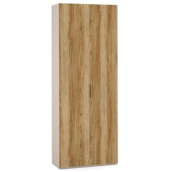 "SOHO" FCD-02.DS/DT, 2-door cupboard, 5 shelves gl.400 (oak) from the set of modular furniture "SOHO".