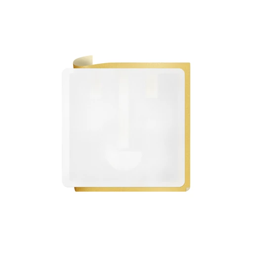 Transparent ISBC® UHF Labels 50x50mm for Non-Metallic Identification