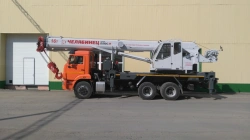 Truck crane ??-45734 (using the cabin ??-55732?1.92.00.000 or ??-65717?5.92.00.000) on the chassis KAMAZ-65111; and