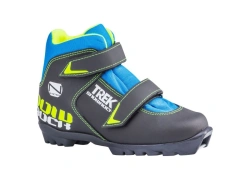 Ski boots TREK Snowrock1 black (logo lime neon) S