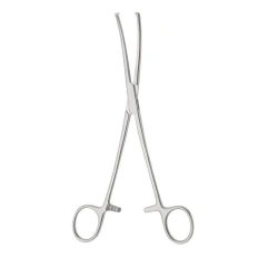 TZ-01-284-20 Extinguishing clamp 1x2-tooth toothed, curved, 200 mm