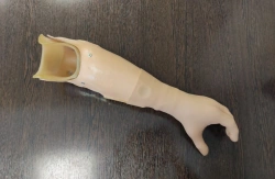 Forearm prosthesis with external energy source
