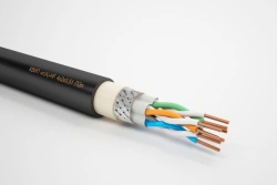 Twisted pair cable with tinned copper conductors, KVIP ng(A)-FR xx ETEK