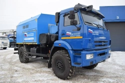 Special vehicle (universal engine heater-UMP), UZST brand, type 6892-07 on chassis KAMAZ 43502-D5