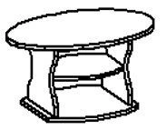 Coffee tables "Style B" series