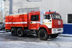 Fire tanker truck ??-6,0-50/4, type 58815?43118, modification 58815U (mod.5), on chassis KAMAZ-43118-A5, 43118-50.