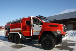 Fire tanker truck ??-(3,0-6,0)-(40/100-4/400) chassis URAL 4320-6951-72, 4320-6951-74, 4320-6951-76
