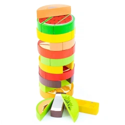 Logic game set "Tower" "Fruit" (30 pieces) article 1-98