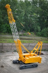 Crawler crane DEK-361 (using cab 501.17.00.000 or 131.17.01.000 and engines manufactured in Eurasian Economic Community member c